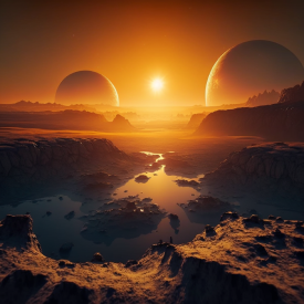 Two sunrises on Venus